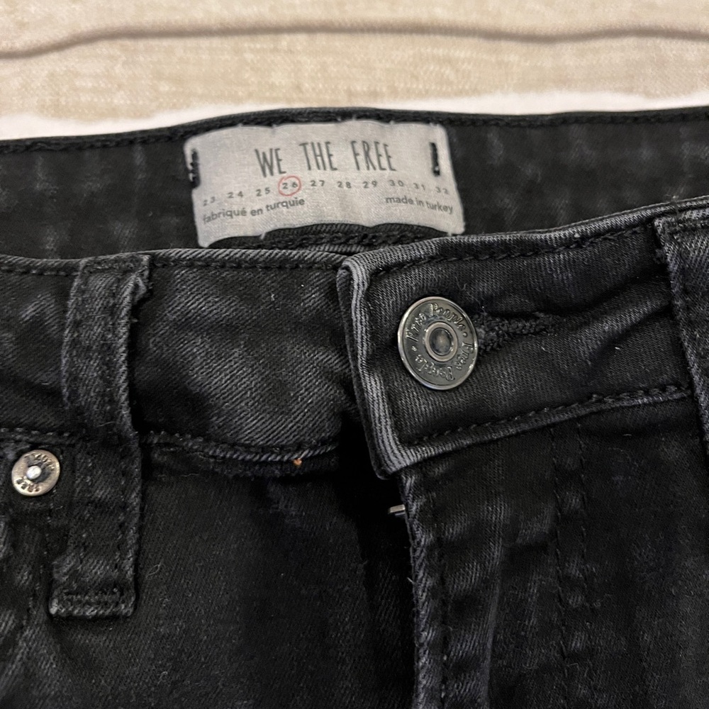Free People Black Jeans